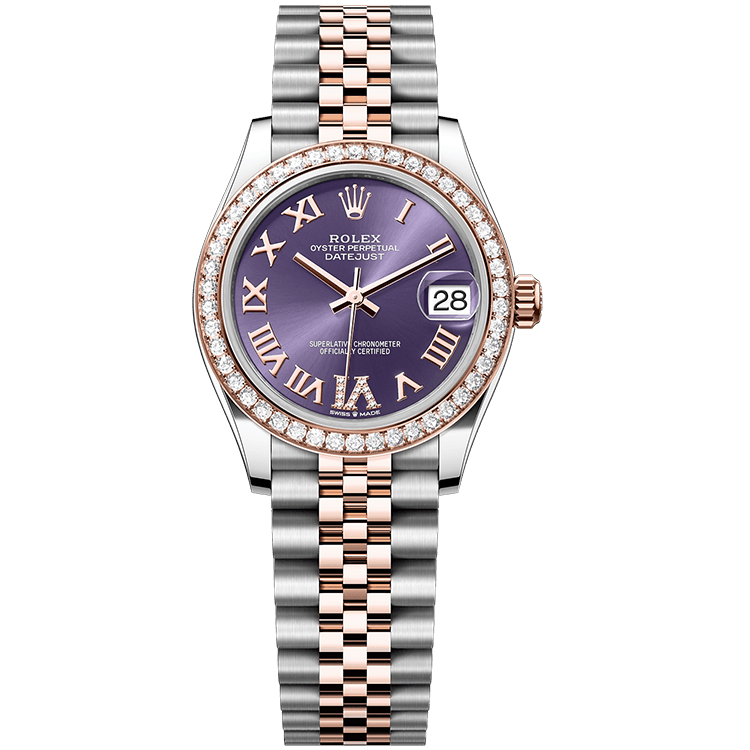 Rolex Datejust Purple Two-Tone 31mm