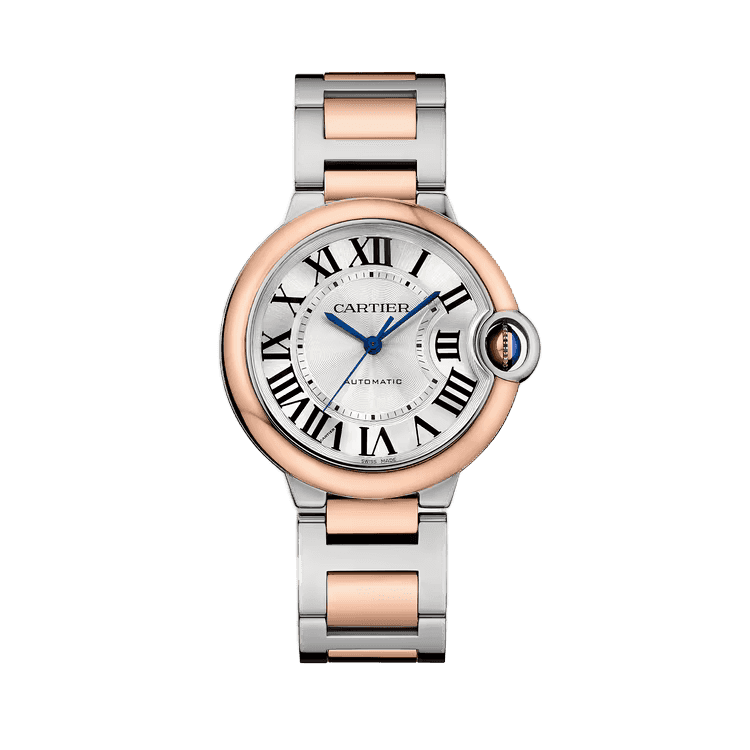 Cartier Ballon Bleu Medium Silver Two-Tone 36mm