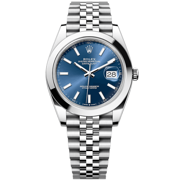 Rolex Datejust Blue Steel 41mm