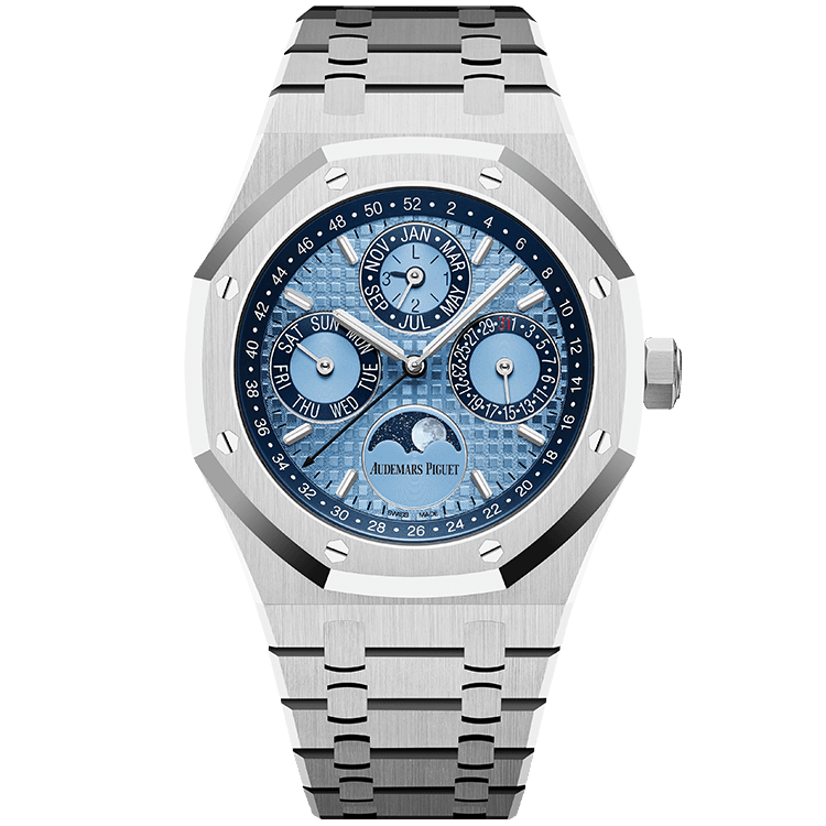 Audemars Piguet Royal Oak Perpetual Calendar Blue Platinum 41mm