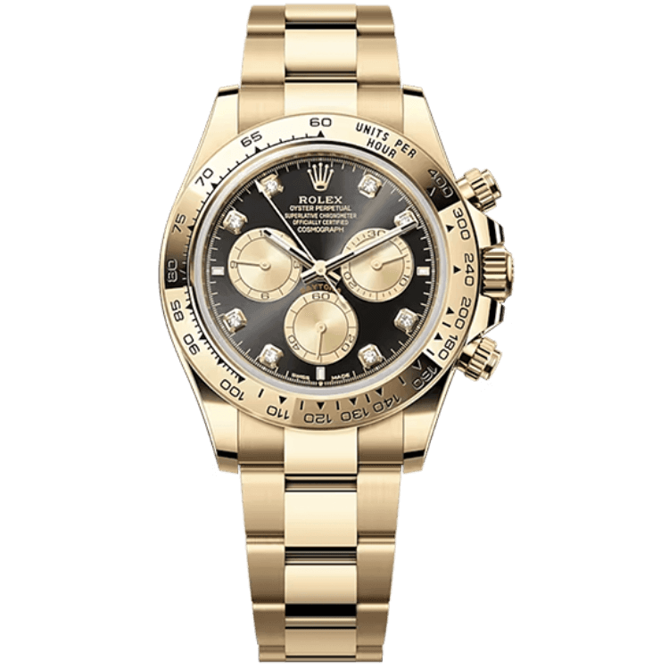Rolex Daytona Black Yellow Gold 40mm