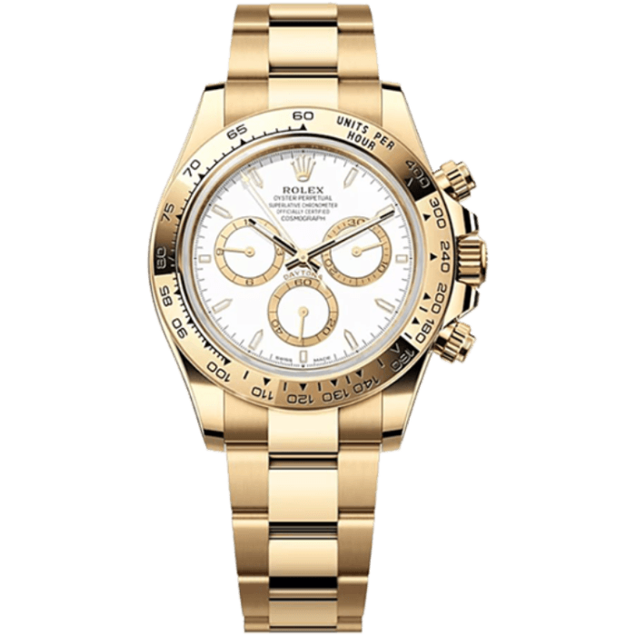 Rolex Daytona White Yellow Gold 40mm