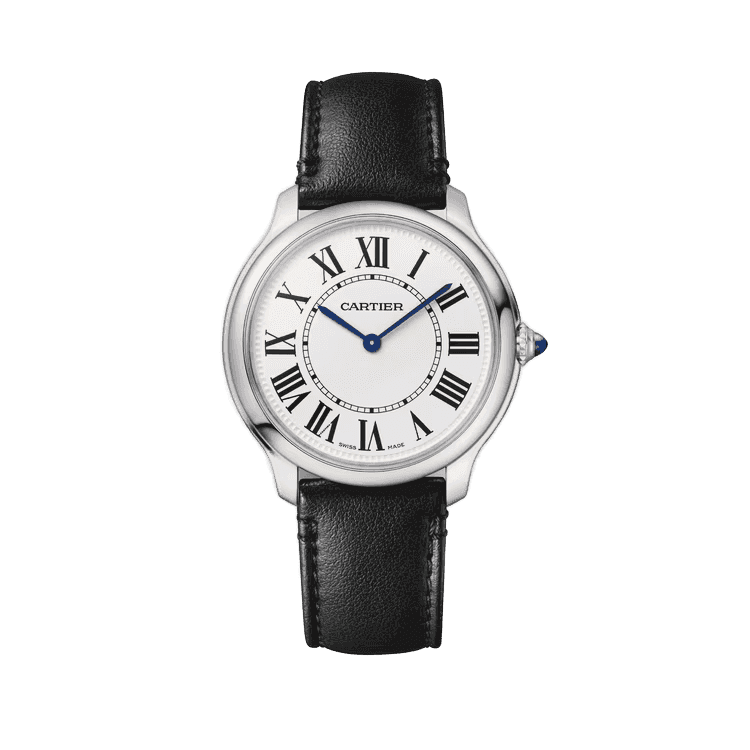 Cartier Ronde Must White Leather 29mm