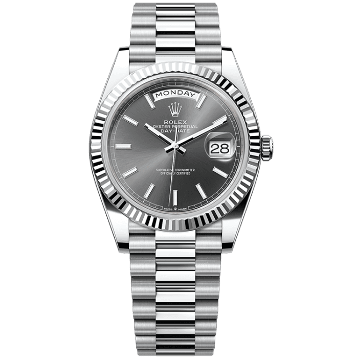 Rolex Day-Date Grey Platinum 40mm