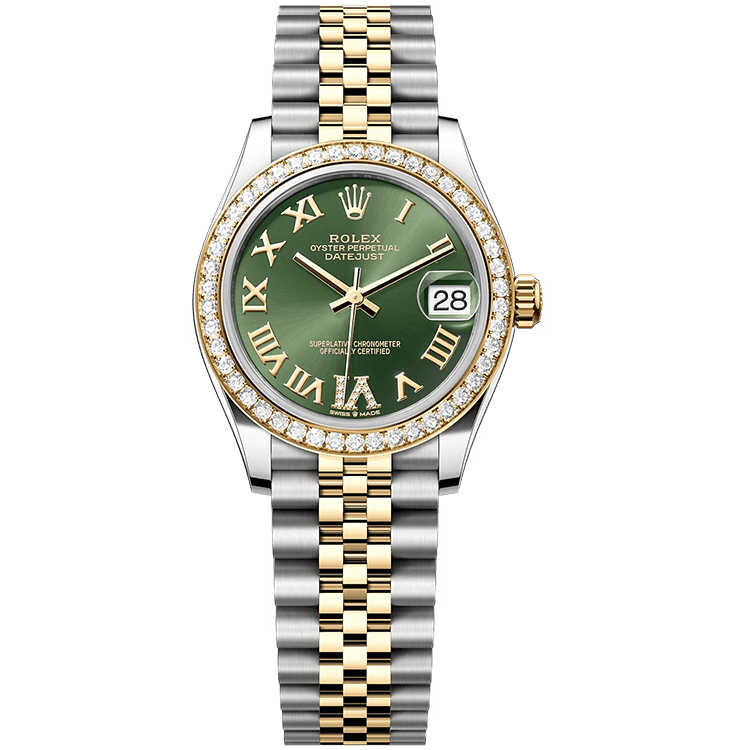 Rolex Datejust Green Two-Tone 31mm