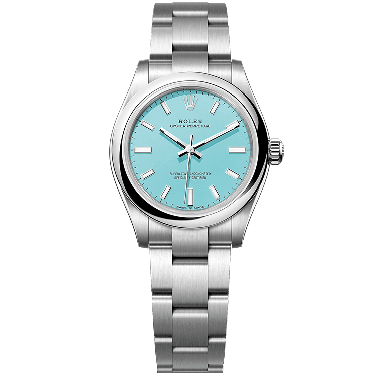 Rolex Oyster Perpetual Blue Steel 31mm