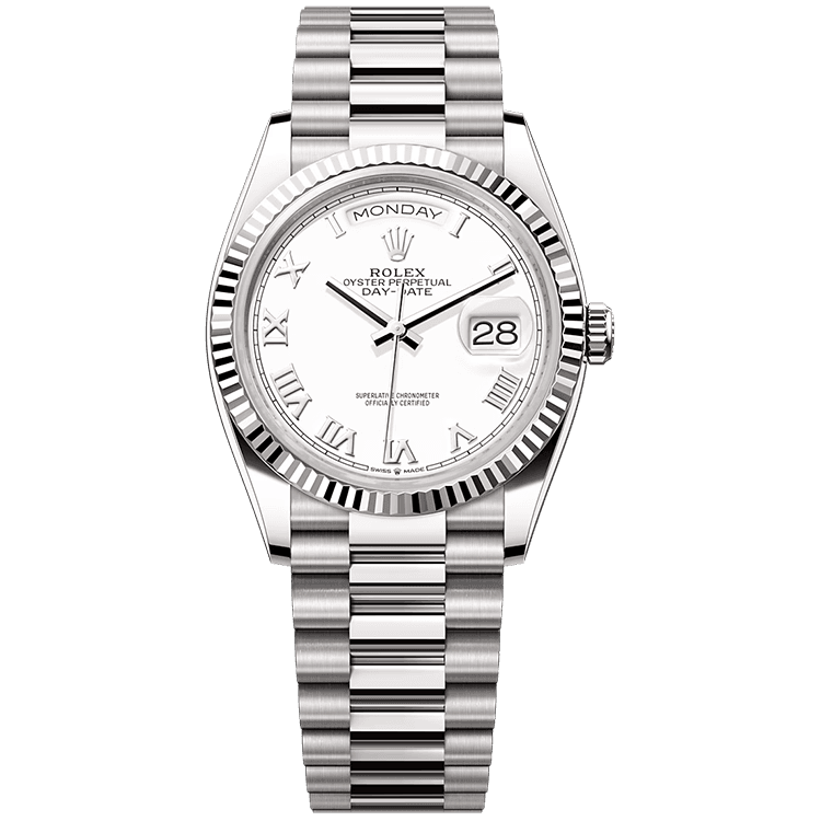Rolex Day-Date White White Gold 36mm