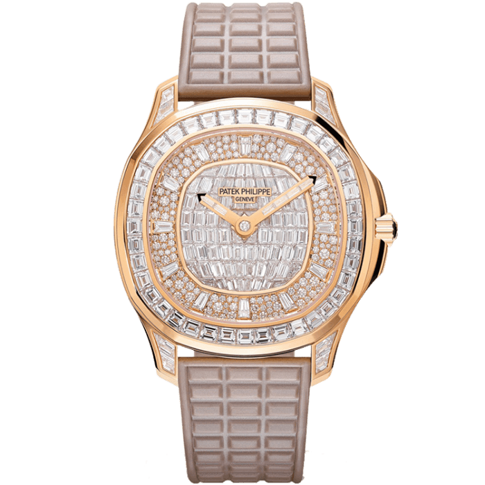 Patek Philippe Aquanaut Luce Diamond Pave Rubber 39mm