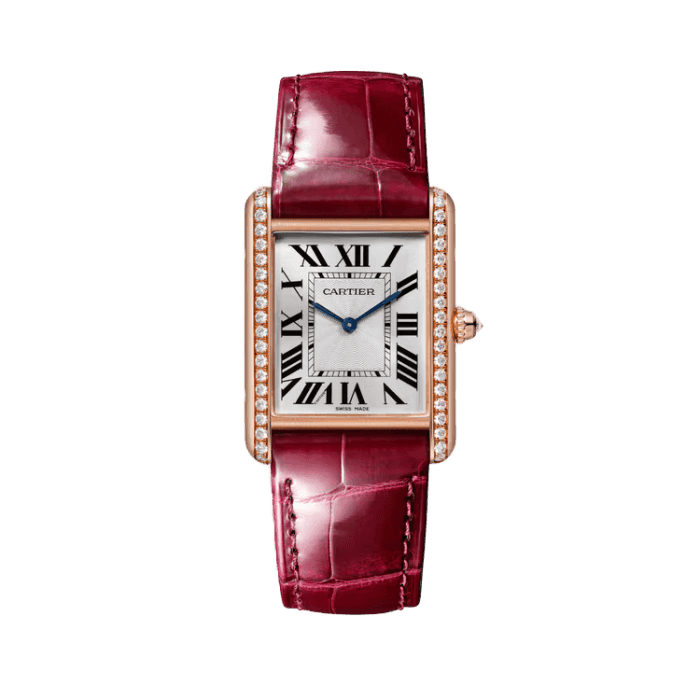 Cartier Tank Louis White Leather 25.5mm