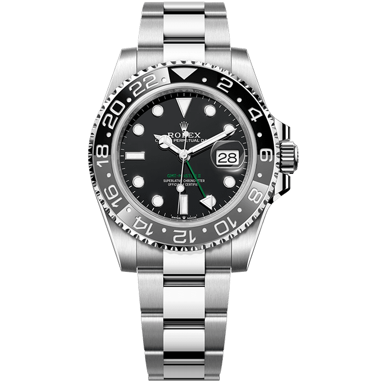"Bruce Wayne" Rolex GMT-Master II Black Steel 40mm