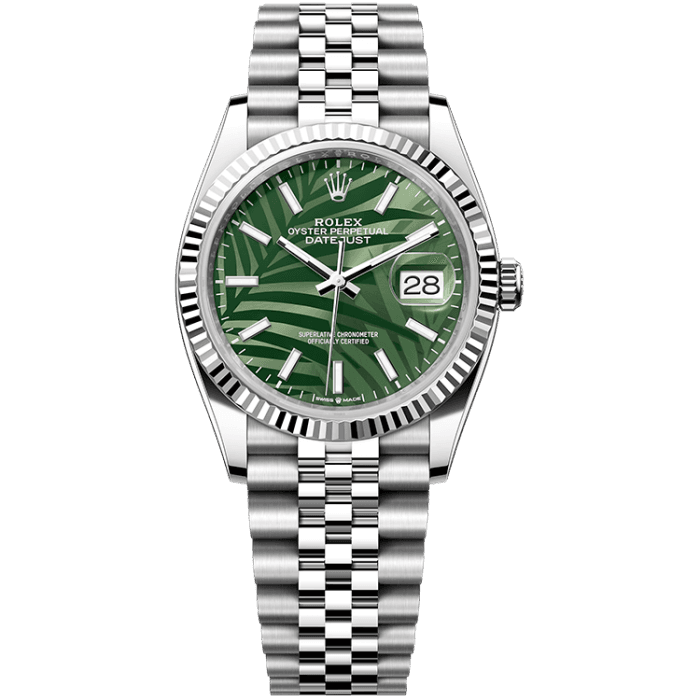 Rolex Datejust Green Steel 36mm