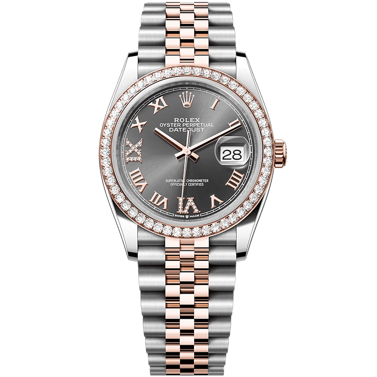 Rolex Datejust Grey Two-Tone 36mm