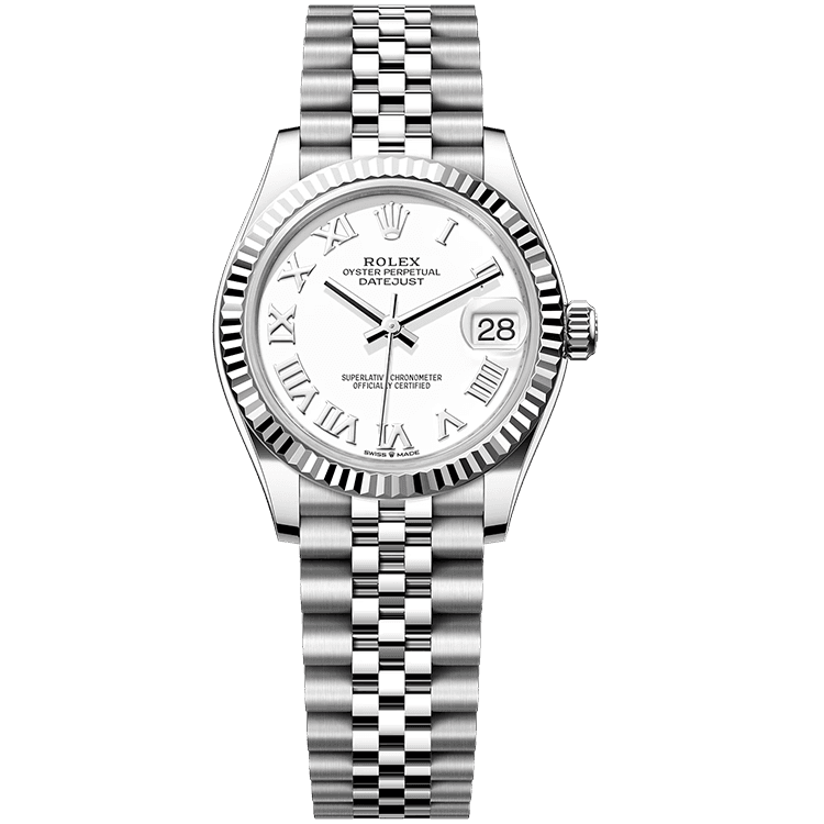 Rolex Datejust White Steel 31mm