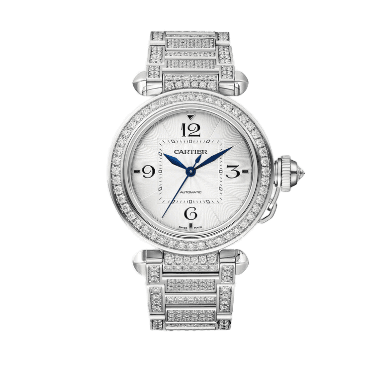 Cartier Pasha White White Gold 35mm