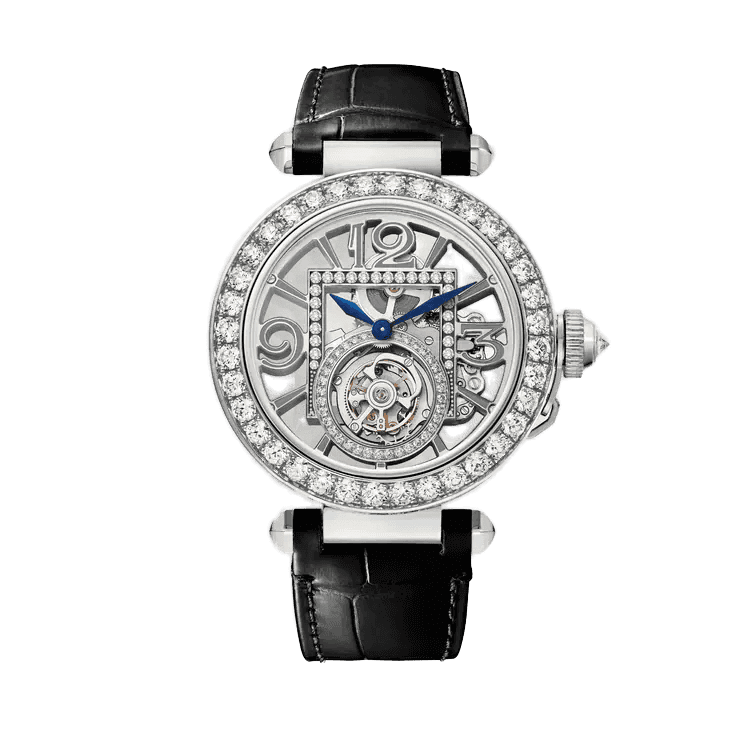 Cartier Pasha Skeleton Leather 41mm