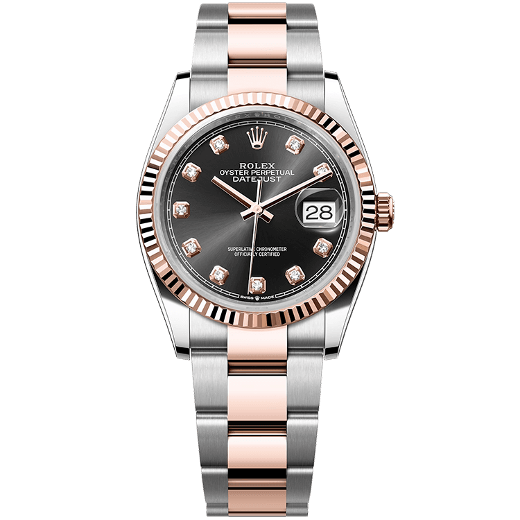 Rolex Datejust White Two-Tone 36mm