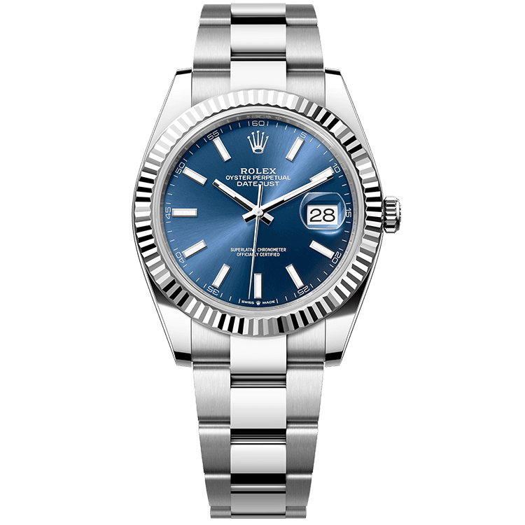 Rolex Datejust Blue Steel 41mm