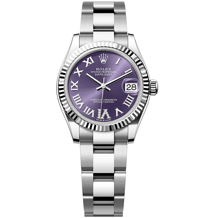 Rolex Datejust Purple Steel 31mm