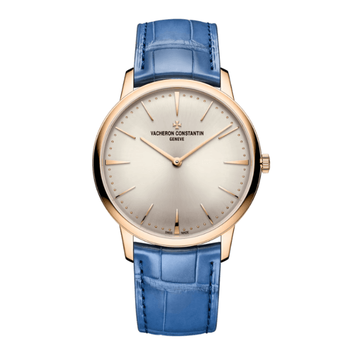 Vacheron Constantin Patrimony Silver Alligator Leather 39mm