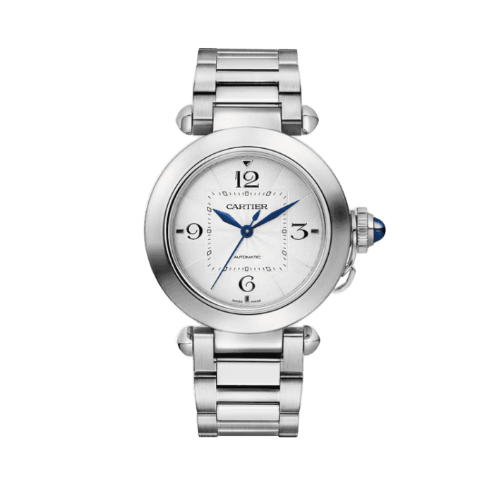 Cartier Pasha White Steel 35mm
