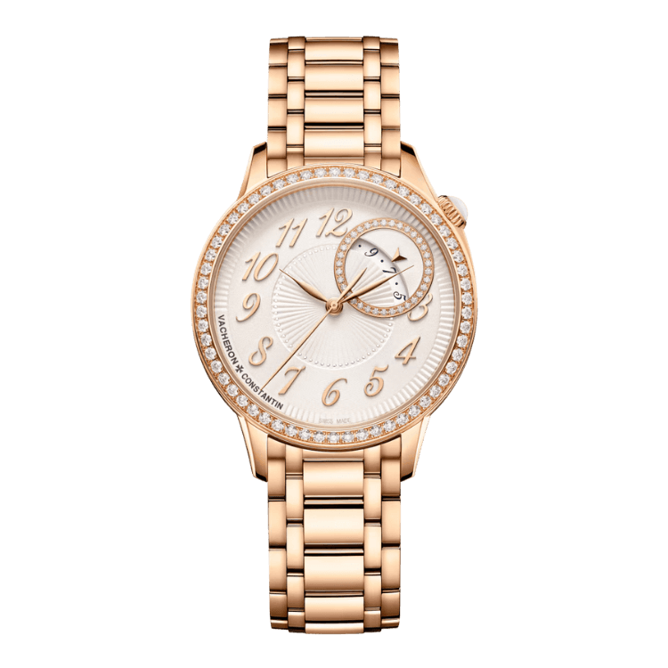 Vacheron Constantin Égérie Moon Phase Cream Pink Gold 35mm