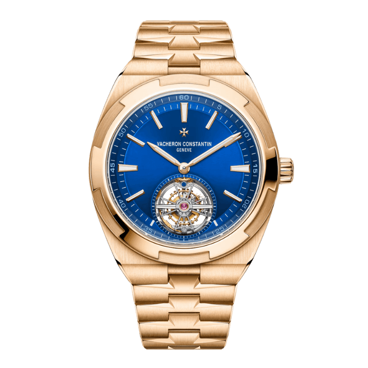 Vacheron Constantin Overseas Blue Rose Gold 42.5 mm