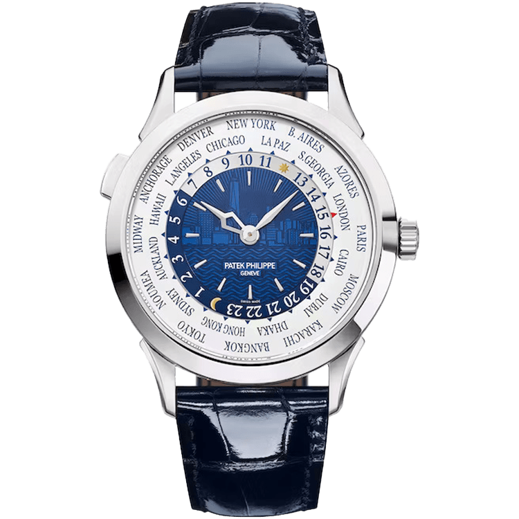 Patek Philippe Complications Blue Leather 38.5mm