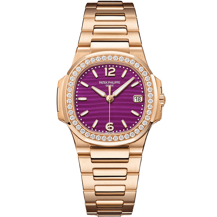 Patek Philippe Lady Nautilus Purple Rose Gold 32mm