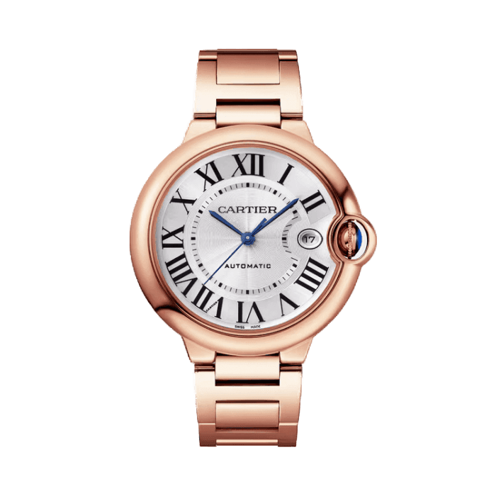 Cartier Ballon Bleu Large Silver Rose Gold 40mm
