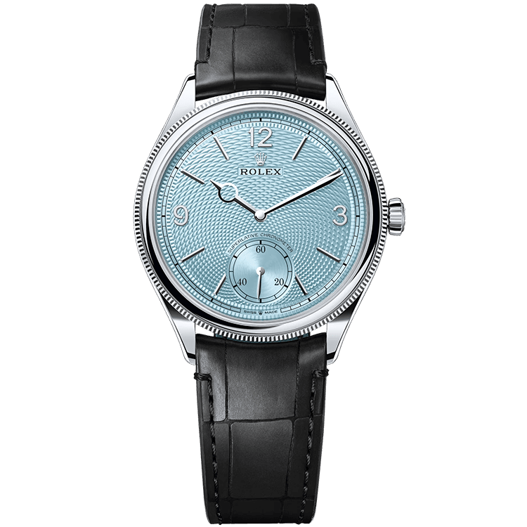 Rolex 1908 Blue Leather 39mm