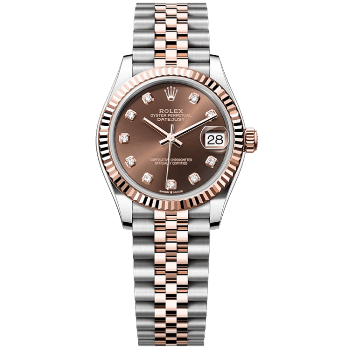 Rolex Datejust Chocolate Two-Tone 31mm