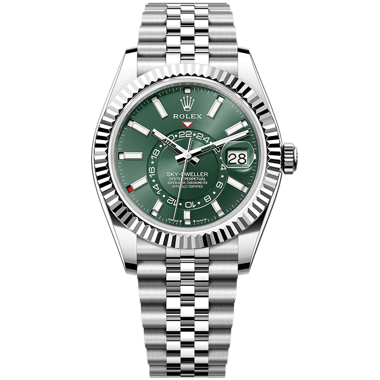 Rolex Sky-Dweller Green Steel 42mm