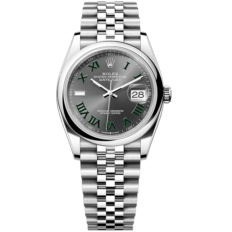 Rolex Datejust Grey Steel 36mm