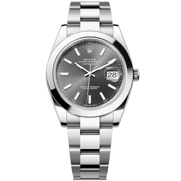 Rolex Datejust Grey Steel 41mm