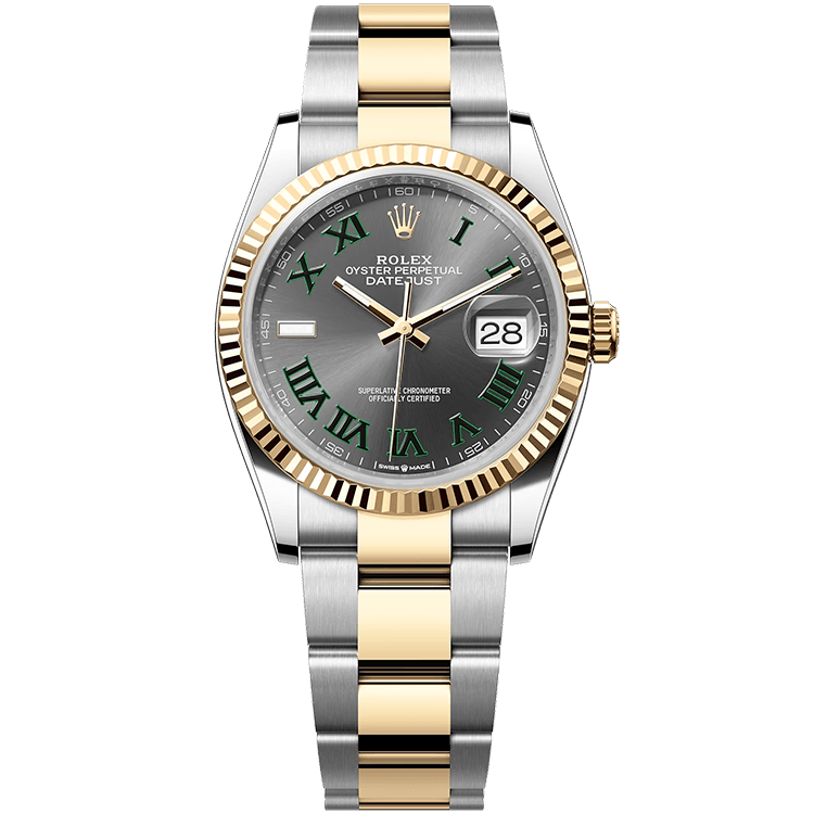 Rolex Datejust Grey Two-Tone 36mm