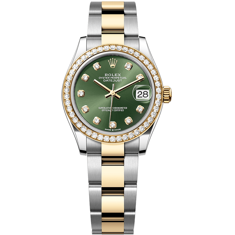 Rolex Datejust Green Two-Tone 31mm