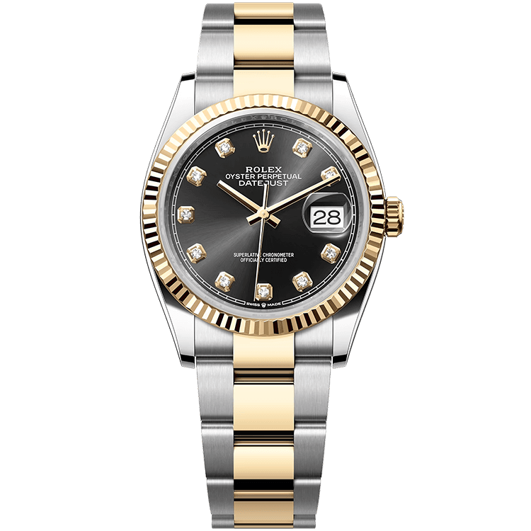 Rolex Datejust Black Two-Tone 36mm