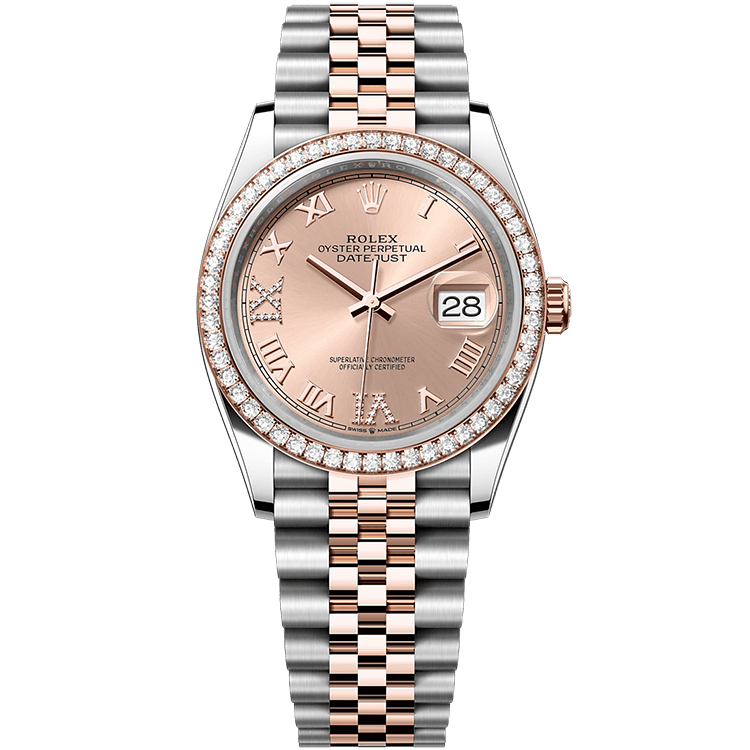 Rolex Datejust Rose Gold Two-Tone 36mm
