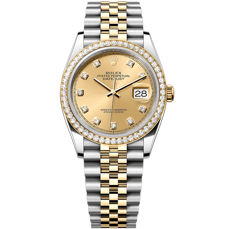 Rolex Datejust Champagne Two-Tone 36mm