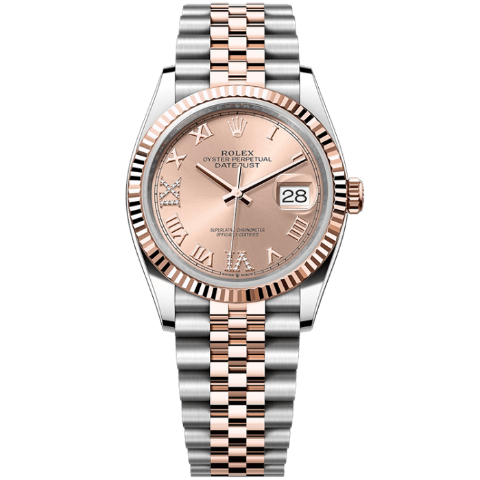 Rolex Datejust Rose Gold Two-Tone 36mm