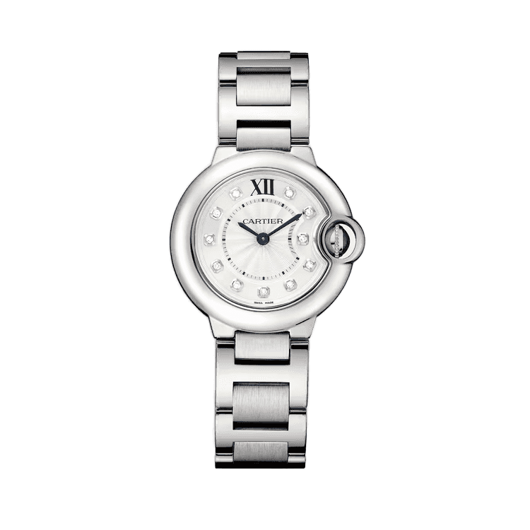 Cartier Ballon Bleu Small Silver Steel 28mm