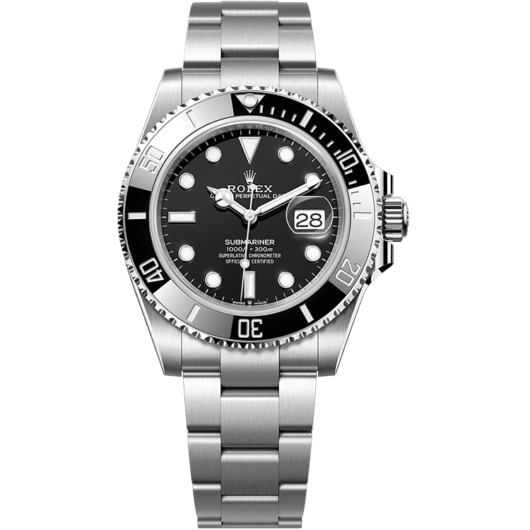 Rolex Submariner Black Steel 41mm