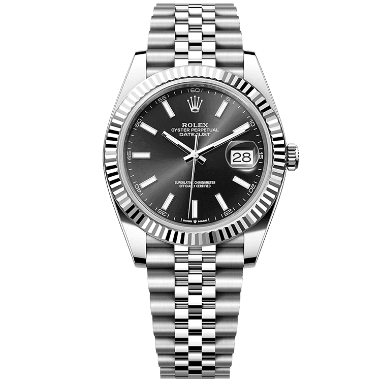 Rolex Datejust Black Steel 41mm