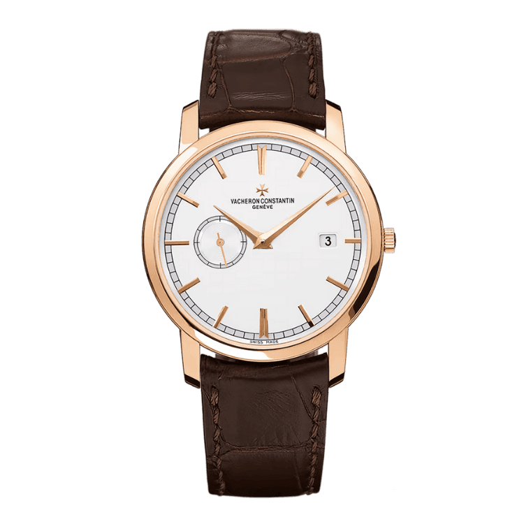 Vacheron Constantin Traditionnelle Self-Winding White Alligator Leather 38mm