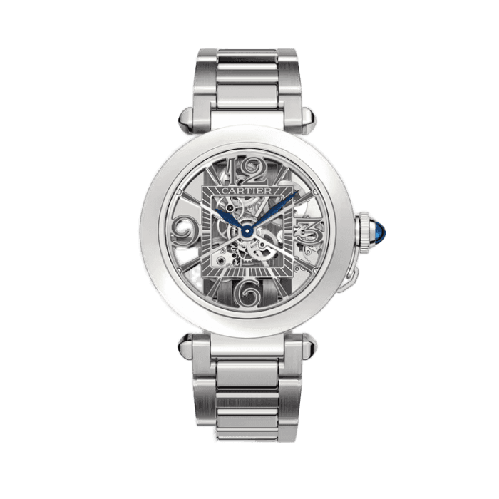 Cartier Pasha Skeleton Steel 41mm