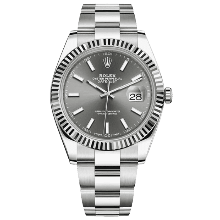 Rolex Datejust Grey Steel 41mm