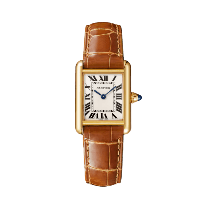 Cartier Tank Louis White Leather 22mm