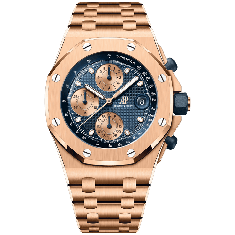 Audemars Piguet Offshore Chronograph Blue Rose Gold 42mm