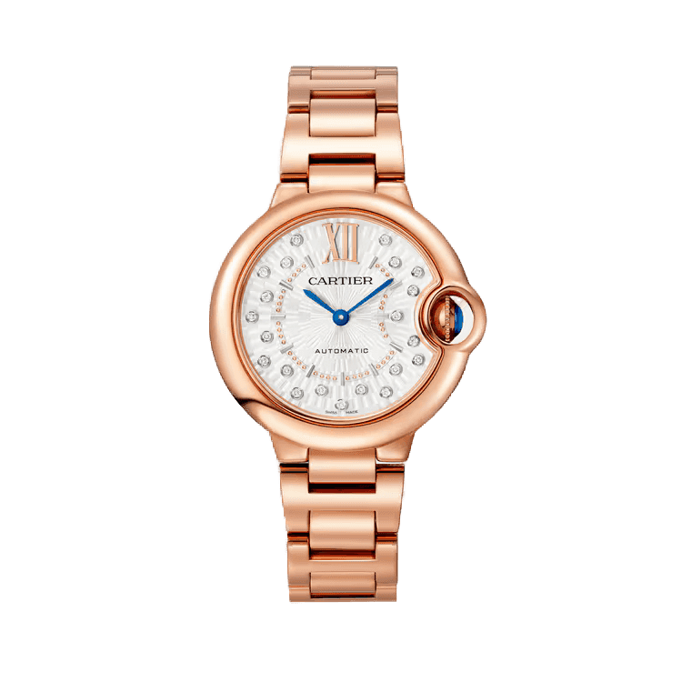 Cartier Ballon Bleu Small White Rose Gold 33mm
