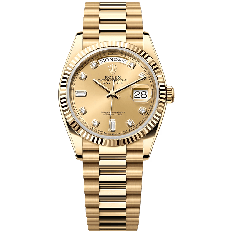 Rolex Day-Date Champagne Yellow Gold 36mm
